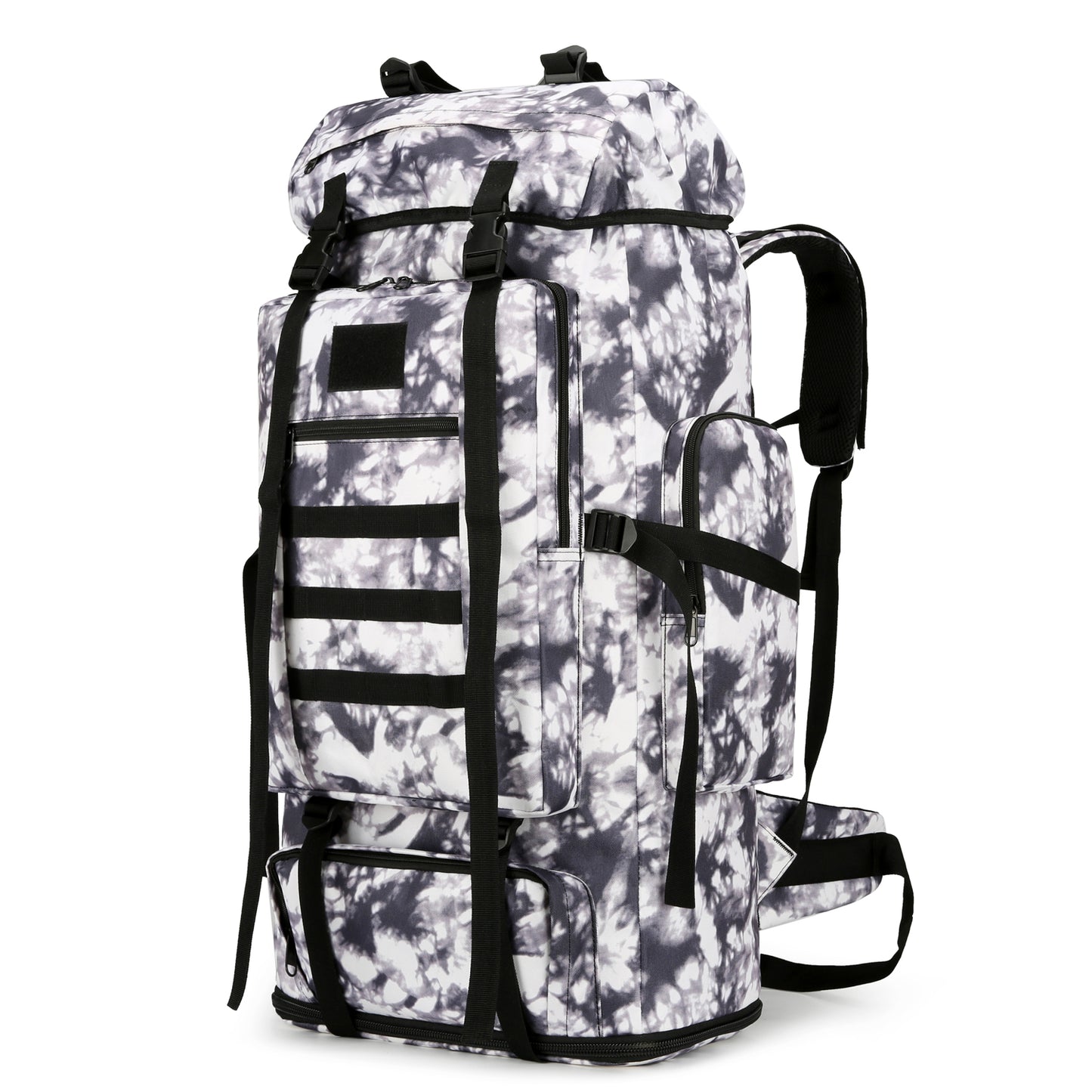 70L Tactical Canvas 35l Travel Backpack With Molle System For